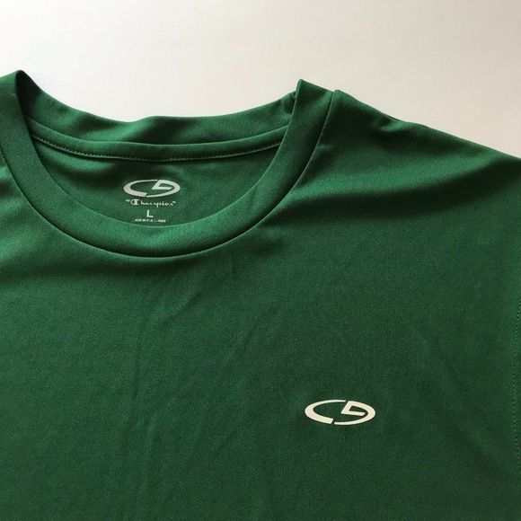 Champion Men's Green Sleeveless Shirt, L (y80) - Picture 7 of 8